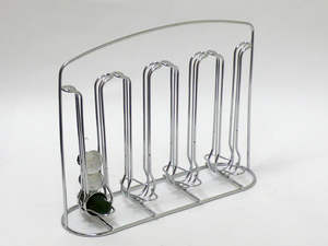 <b>Coffee</b> Capsule <b>Pod</b> <b>Holder</b> Stand in Vivo Chrome Tower Rack - Product Image 3