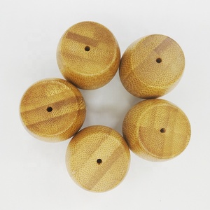 Portaspazzolino in Bambù Ecologico, <span class=keywords><strong>Set</strong></span> di Quattro Pezzi con Logo Personalizzato, Organico e Biodegradabile - Product Image 4
