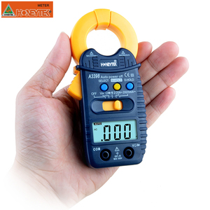 Multímetro Digital Mini A3399 com Pinça para Medição de Tensão AC/DC, Corrente, Resistência, Capacitância e Frequência - Product Image 2