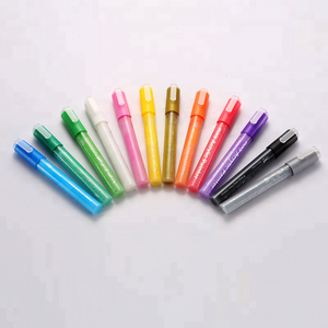 Moderne conception 12 pièces riche couleur <span class=keywords><strong>fine</strong></span> point <span class=keywords><strong>craie</strong></span> <span class=keywords><strong>marqueur</strong></span> de peinture acrylique pour tasses - Product Image 5