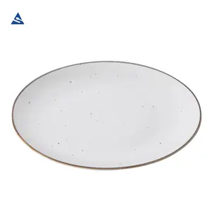 SUNNEX 2022 Hot sale High Quality Multi Size All Set Pure White Simple Luxury Porcelain Plates Party Handmade Wedding Hotel