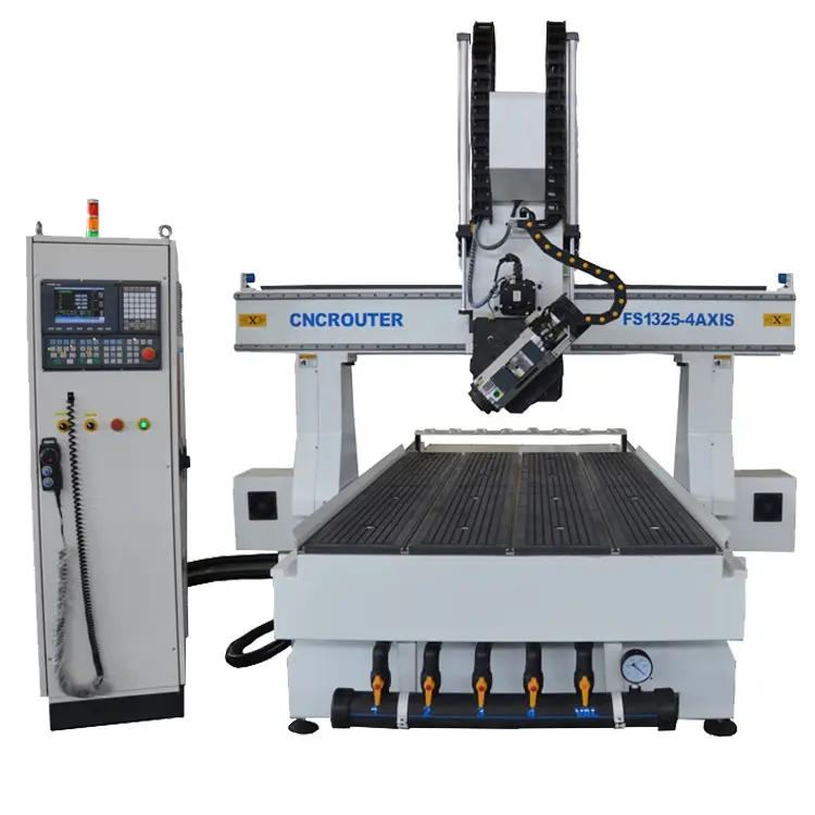 Router Cnc Mesin Ukir Kayu Cnc 4 Sumbu, Pembuat Tanda Router Cnc untuk Pintu Kayu