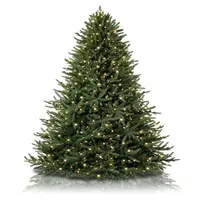 2022 الجملة عالية الجودة 7.5ft الاصطناعي مصباح ليد عيد الميلاد شجرة arbol دي نافيداد