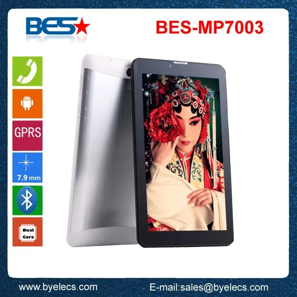 Teléfono tablet pc de 7 pulgadas MTK8312 4GB Android 4.4 dual sim wifi Phone OS GPS ranura tableta pc tarjeta sim 3g