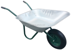 गुलाबी रंग राउंड मैनुअल कृषि व्हील बैरो - Product Image 4