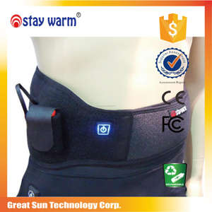 Enveloppe arrière chauffante usb, coussin de thérapie lombaire avec batterie 7.4v - Product Image 5