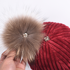 Kazufur מכירה חמה פרווה pompoms כדור פרווה פרווה עבור שימוש בגד ים - Product Image 5