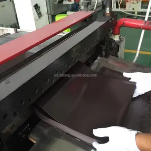 Customized isotropic flexible rubber magnet in sheets or rolls