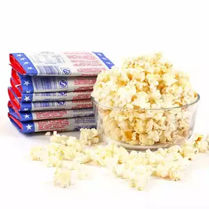 Tas Kertas Popcorn Microwave dengan Lapisan Ganda Tahan Lemak