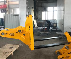 Graafmachine Pallet Vorken Heftruck Grapple Bevestiging Heftruck <span class=keywords><strong>Attachment</strong></span>