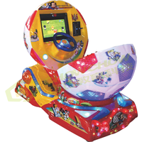 Machine de jeu de simulation de manège pour enfants, jeu à pièces