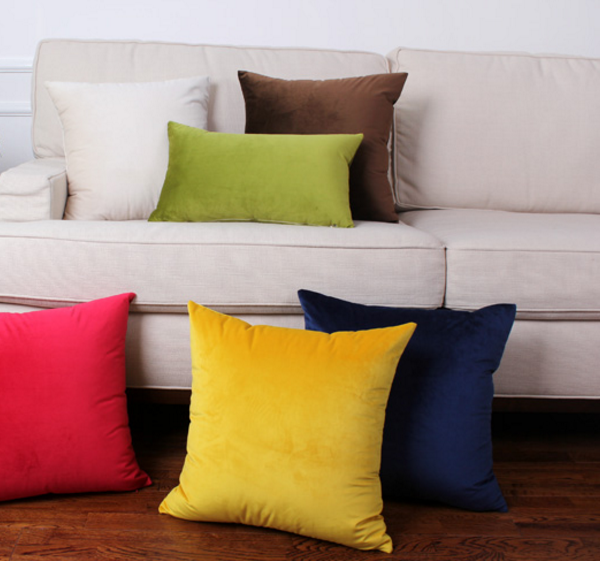 Завод индивидуальные высокое качество декоративные красочные плюшевая подушка