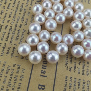 Qualità all'ingrosso puro bianco crema ABS acrilico perline oggetti decorativi per collana gioielli accessori - Product Image 4