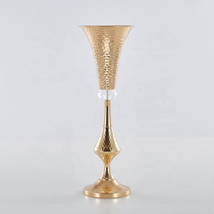 <span class=keywords><strong>Vasi</strong></span> da Terra in Ferro Placcato a Corno Lungo, Fatti a Mano, Colore <span class=keywords><strong>Oro</strong></span>/Argento, Design Europeo per Decorazioni Floreali Matrimoniali - Product Image 5