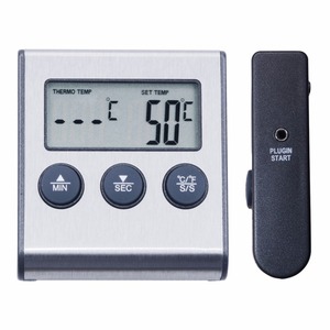 Ménage Numérique Viande Thermomètre De Four De Cuisson De Poulet Barbecue Sonde Minuterie Précis Griller les Aliments - Product Image 3