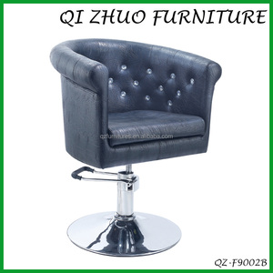 Chaise de salon rose bonbon pour la coiffure et la beauté à vendre QZ-F9002P - Product Image 3