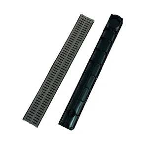 wholesale plastic drainage channel with grating