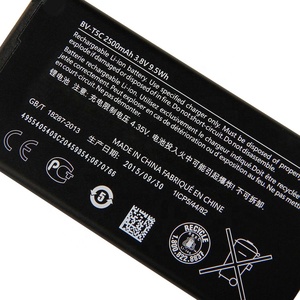 <span class=keywords><strong>Batterie</strong></span> de téléphone portable rechargeable Li-ion 3.8V 2500mAh BV-T5C pour <span class=keywords><strong>Nokia</strong></span> <span class=keywords><strong>Lumia</strong></span> 640 RM-1113 <span class=keywords><strong>Batterie</strong></span> d'origine - Product Image 2