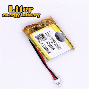 Plugue <span class=keywords><strong>2</strong></span>.0-<span class=keywords><strong>2</strong></span> P 3.7 602635 mah 800 V Recarregável lipo bateria solar bateria de lítio polímero de iões de lítio com PCM - Product Image 1