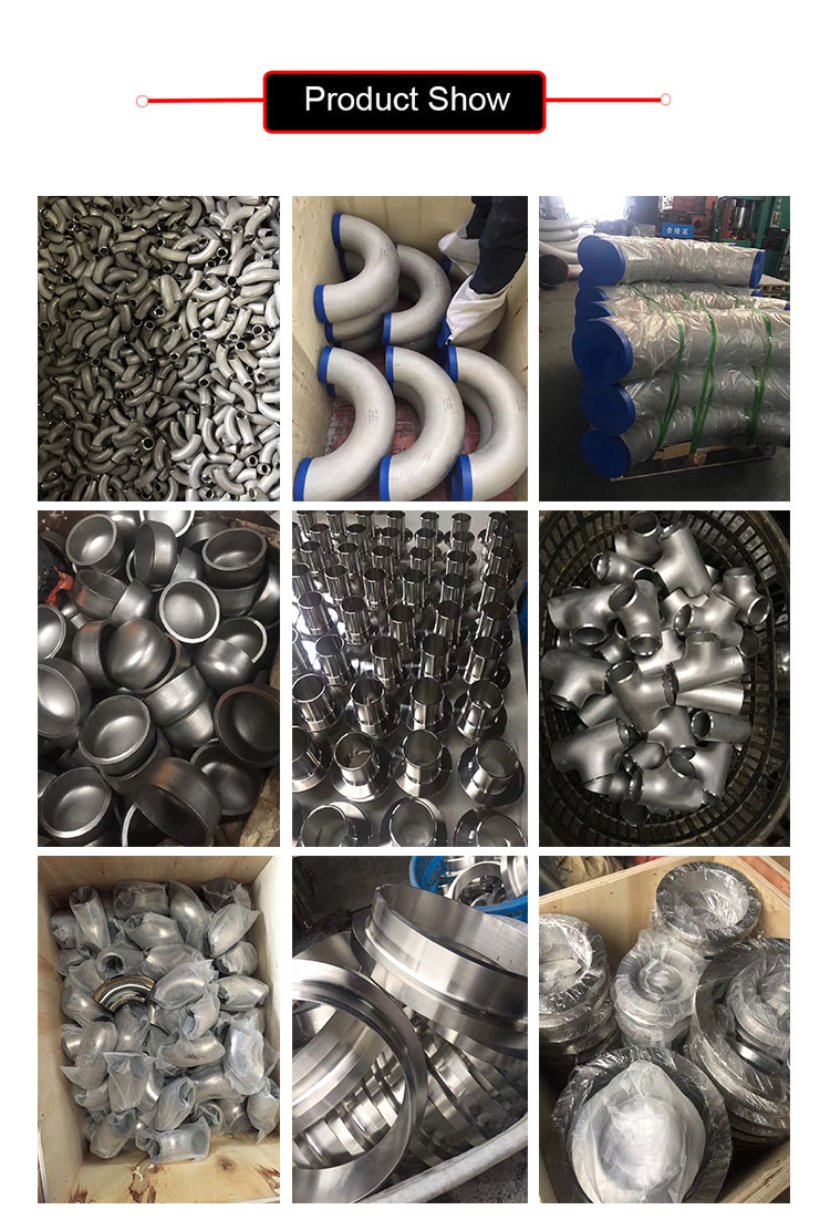 B363-WPT12 SMLS LR BW ASME-B16.9 SCH80 1" Stainless Steel Pipe Fittings 90 Long Radius Degree Elbow