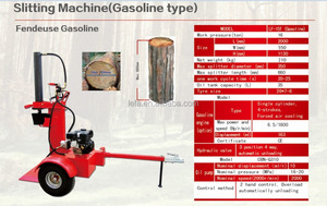 Boîte de vitesses fournie 3 Pt Hitch Log Splitter Forest Machine avec CE Style Mobile Log Wood New Italy Product 2020 Canada Gasoline - Product Image 4