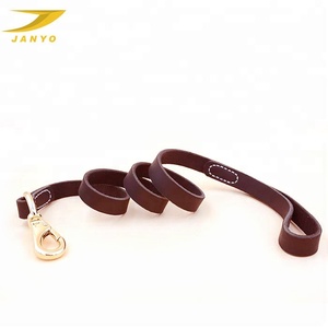 Hot Sale benutzer definierte Hand machen Leder Hunde leine Design Hunde halsband - Product Image 6