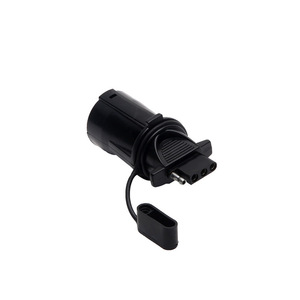 4 Dây Phẳng Và 7 Chiều Kết Nối Xe Kết Thúc RV Trailer Light Dây Khai Thác Bộ Chuyển Đổi Và Giá Đỡ - Product Image 5