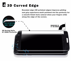 <span class=keywords><strong>VMAX</strong></span> Usine <span class=keywords><strong>prix</strong></span> pleine couverture en verre trempé protecteur d'écran pour Samsung galaxy s7 bord Gorilla Glass - Product Image 5
