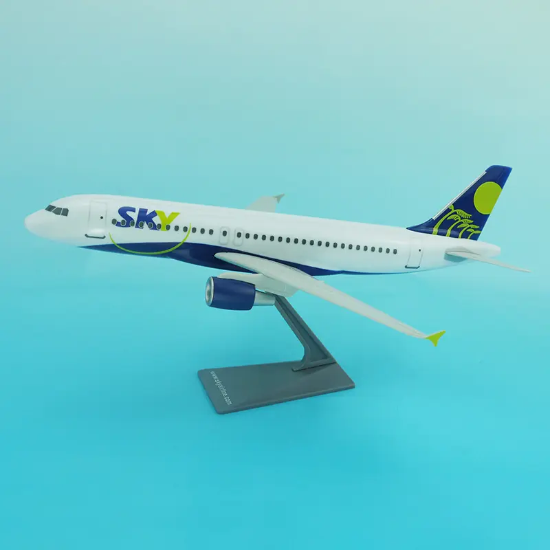 ABS Plastic A319 1/100 33.5cm "Sky Airline" Model Aeroplane