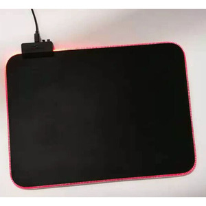 Thêm Grande RGB LED neopreno Mouse Pads với Kawaii sirenas Đồng bằng màu đen telefon màn hình trong kho - Product Image 4