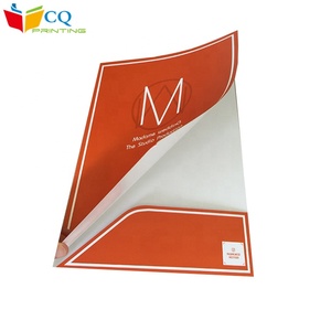 Affiche en papier offset <span class=keywords><strong>orange</strong></span> de haute qualité, format A4, personnalisée, avec pelliculage - Product Image 4