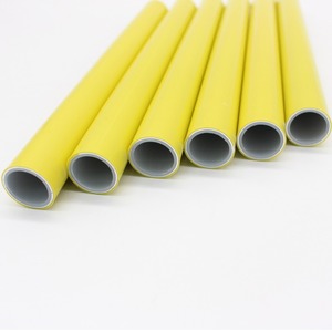 Yellow Multilayer Aluminium PEX AL PEX pipe For Natural Gas