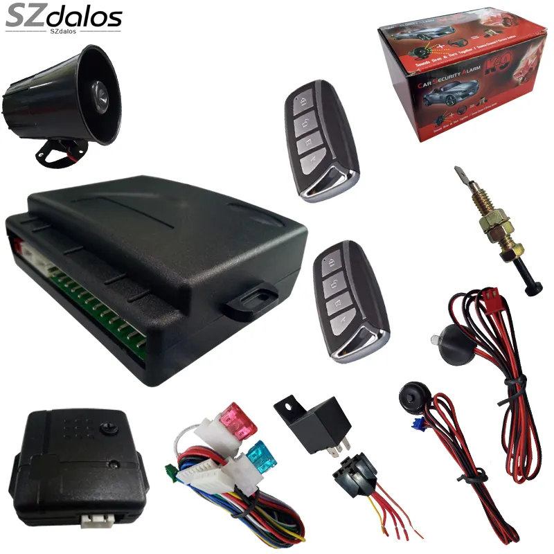 manufacturer DLS car accessories One way easy car alarm system alarma auto for south america market