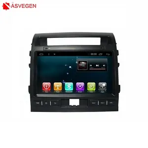 เครื่องเล่นวิทยุในรถยนต์ Android 10.0 Tesla,เครื่องเล่น DVD GPS หน้าจอสำหรับ Toyota Land Cruiser LC200 V8สำหรับ Lexus LX570 2007 ~ 2015 VXR GXR