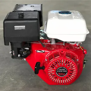 Motor gx390/13hp para gasolina, motor de gasolina refrigerado a ar único e cilindro ohv