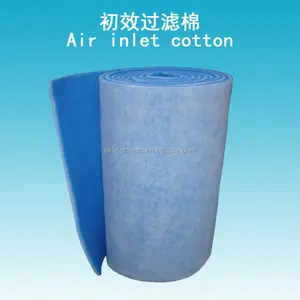 EU3 G3 Synthetic fiber for N95 filter roll blue white color for dust collect