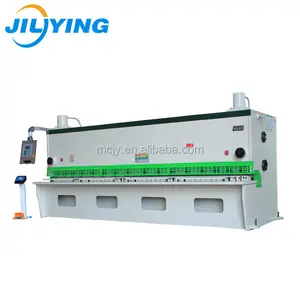 QC12Y 10X3200 swing beam hydraulic guillotine shearing machine for iron cutting