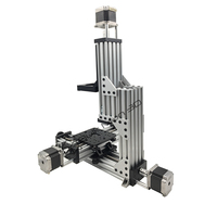 Kit mécanique CNC MiniMill BulkMan3D facile à utiliser, 3 axes, CNC de bureau DIY avec moteurs en option, pièces de machines pour le travail du bois