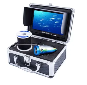 15m Kabel 1000TVL HD Wasserdichter 7-Zoll-Monitor HD Unterwasser Video Fish Finder Kamera für das Eismeer-Fluss fischen