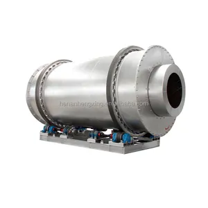 Advanced Technology Triple Pass Rotary Drum Dryer For Silicasand/Sawdust