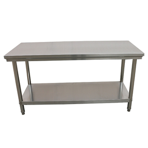 <span class=keywords><strong>Mesa</strong></span> de acero para trabajo de restaurante o <span class=keywords><strong>cocina</strong></span> comercial, <span class=keywords><strong>multiusos</strong></span>, ajustable, personalizada - Product Image 4
