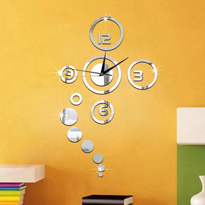 UCHOME Nuovi prodotti Acrilico 3d Autoadesivo Autoadesivi Della <span class=keywords><strong>Parete</strong></span> Della Decorazione Della Casa <span class=keywords><strong>Specchio</strong></span> <span class=keywords><strong>Orologio</strong></span> <span class=keywords><strong>Da</strong></span> <span class=keywords><strong>Parete</strong></span> di Grandi Dimensioni Still Life Soggiorno - Product Image 6