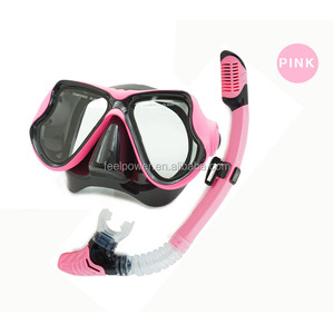 Équipement professionnel de plongée sous-marine snorkeling, <span class=keywords><strong>masque</strong></span> <span class=keywords><strong>intégral</strong></span> visage, nouveauté 2019 - Product Image 3