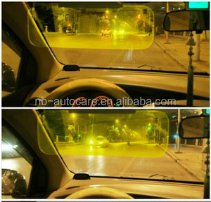 Gros/détail 2 en 1 PC ABS matériel rotatif voiture pare-brise pare-soleil universel voiture pare-soleil - Product Image 4