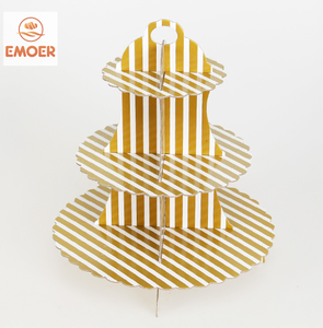 Espositore <span class=keywords><strong>per</strong></span> Torte a 3 Livelli, Rotondo, Pieghevole, Ecologico, in Plastica, <span class=keywords><strong>Fai</strong></span>-<span class=keywords><strong>da</strong></span>-<span class=keywords><strong>Te</strong></span> <span class=keywords><strong>per</strong></span> Feste - Product Image 5