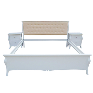 <span class=keywords><strong>Letto</strong></span> Matrimoniale Moderno DISHI con <span class=keywords><strong>Testiera</strong></span> e Doghe in Legno Massello Stile Morbido - Product Image 6