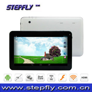 <span class=keywords><strong>El</strong></span> mejor precio 10 pulgadas de pantalla táctil capacitiva de rock 3168 chip de doble núcleo 4.2 android con hdmi de tablet pc - Product Image 1