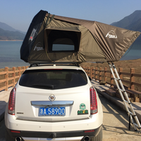 Tente de Camping pour 3 à 4 personnes, faciles à monter, véhicule tout terrain, coque rigide, pour voiture, toit pliable, pour Garage