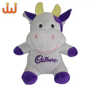 Ballet 3d Cartoon Character Plush Dolls For Children, Various Types Of Realistic Animal Plush Toys COW