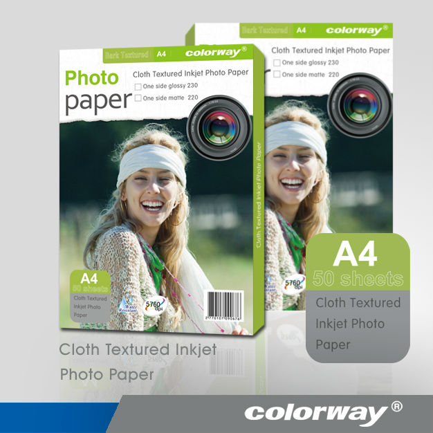 Художественная бумага с текстурой ткани для струйной печати, Китай, Colorway